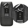 3.5-6.8inch Phone Nylon Pouch Cell Phone Belt Clip Carrying Holster Case Waist Bag for IPhone, Samsung Galaxy
