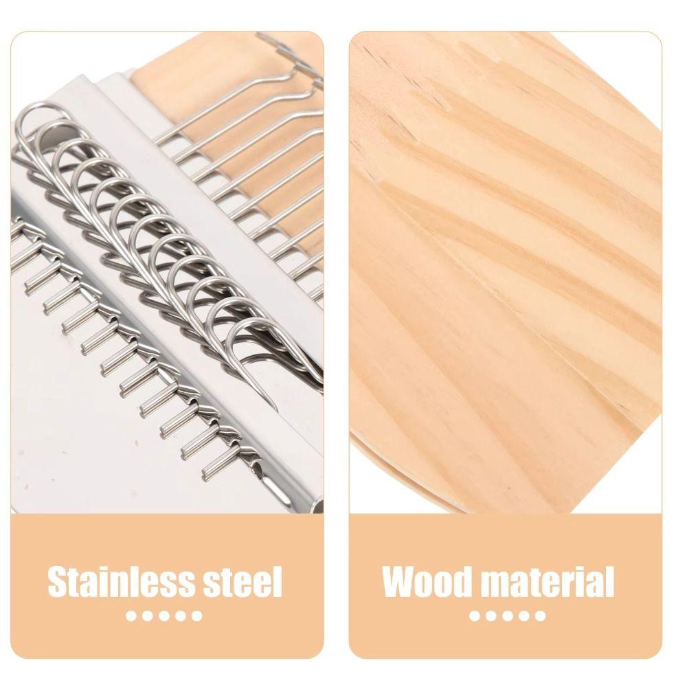 Clothes Mending Wooden Mini Loom Rectangular Portable Speedweve Darning Loom Quickly Makes Weaving Loom DIY Textile