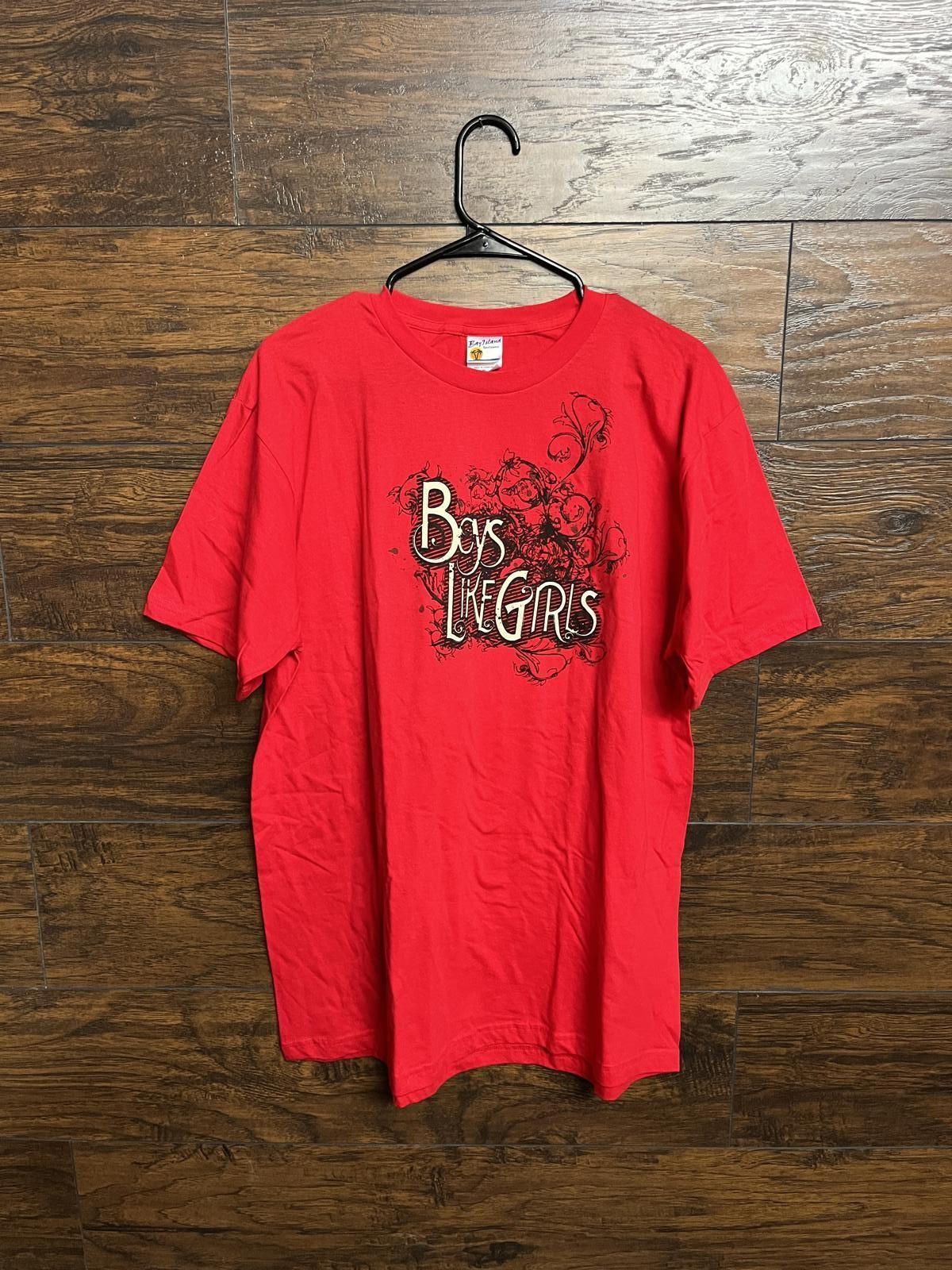 Boys Like Girls Band Tee - Y2K Style Boys Like Girls - XL XL