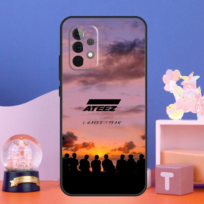 ATEEZ Case For Samsung Galaxy A15 A25 A52 A53 A54 A12 A13 A14 A32 A33 A34 A23 A24 A72 A73 A51 A71