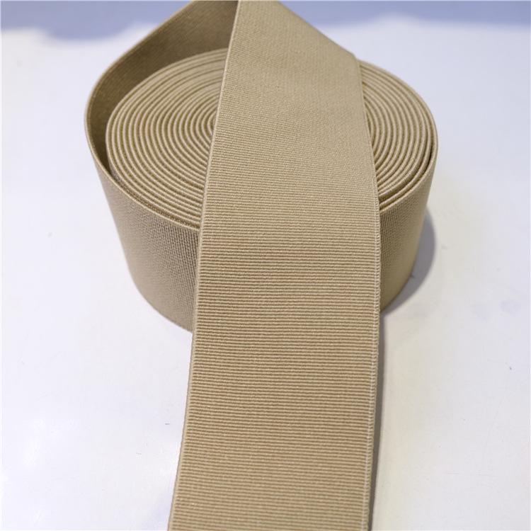 Polyester Imitation Nylon Elastic Webbing with Spot Color Processing - Clothing Accessories Rubber Band