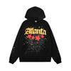 Sp5der High Version Web Print Hoodie: Trendy American Fit for Men