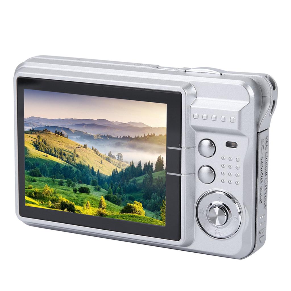 2.7 Inch Screen HD Children Toy Digital Video Camera Kids with Battery(silver)