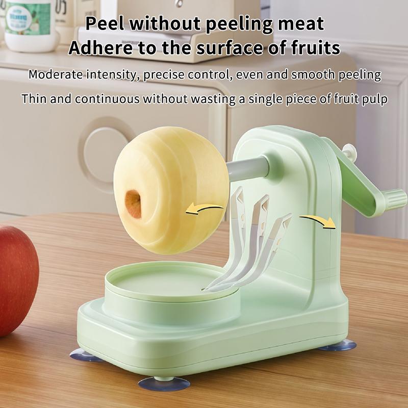 Manual Apple Peeler Multifunctional Potato Fruit Apples Peeler Stainless Steel Blades Gadgets Food Peeling For Home Kitchen Tool