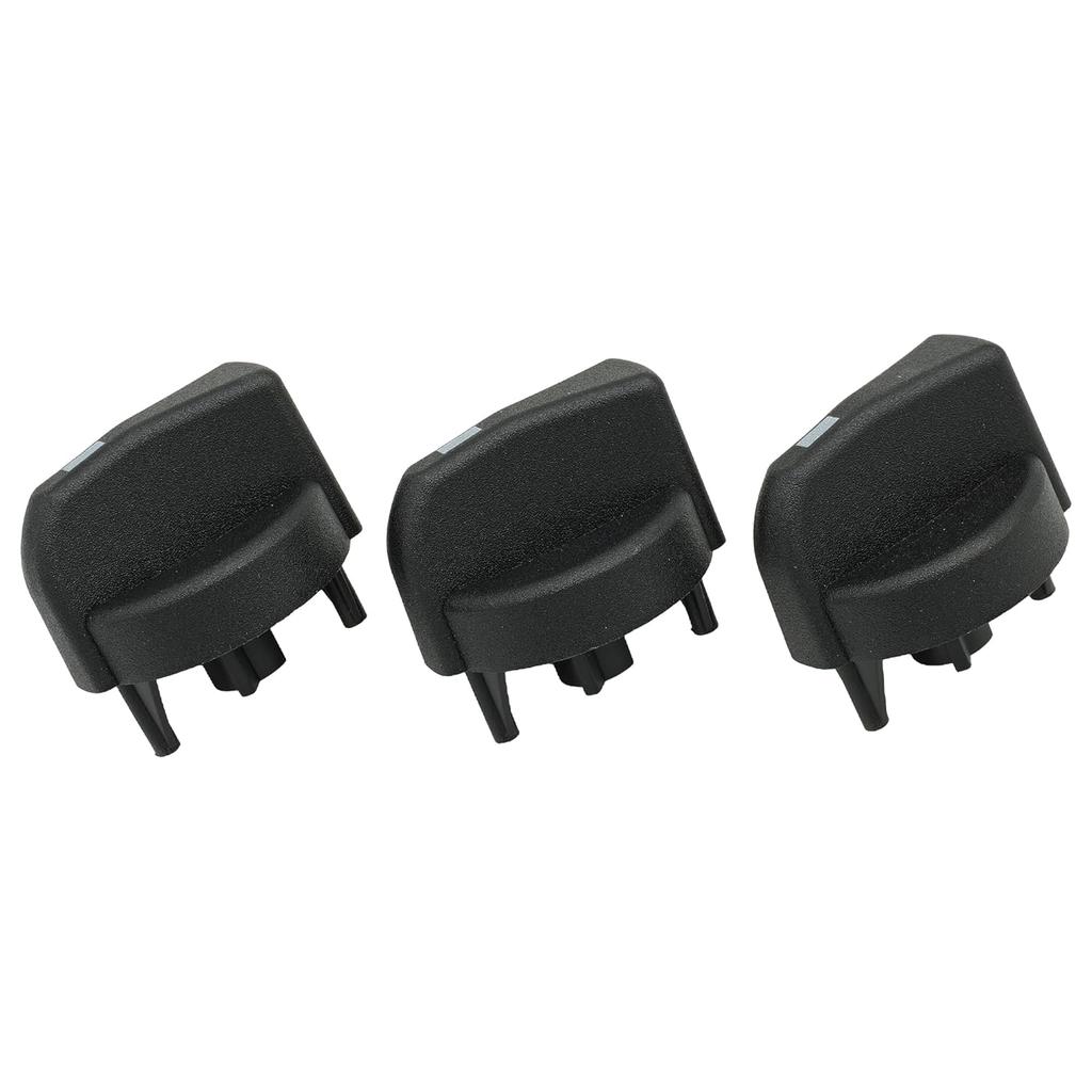 702-5401 A/C Heater Control HVAC Knob Compatible with Peterbilt 330 335 357 367 375 379 384 386 387, Replaces 121-0001-000 1210001000 3 Pack- Blower