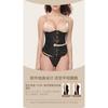 Steel Boned Jacquard Waist Trainer Corset Belt For Women Tummy Control Body Shaper