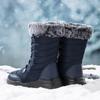 Snow Boots, High Boots, Simple Cotton Boots, Women's Large Size Waterproof and Warm Women's Boots