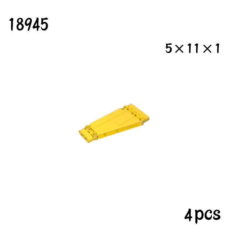 Non-Toxic Technical Parts Flat Panel Plate 1X3X11 Mechanical Building Blocks Car Moc Parts Brick Toy 11954 18944 18945 24116 24119 62531