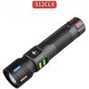 8000LM Zoomable Flashlight,Type-C Rechargeable,3 Modes, Adjustable Focus,Portable Torch for Camping Cycling Emergency,rechargeable