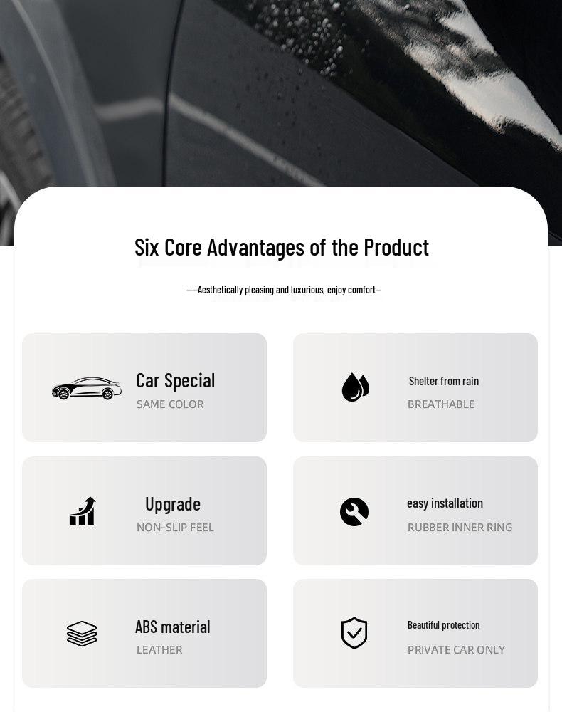 Suitable for BMW X1 X2 X3 X4 X5 7 Series Rearview Mirror Rain Shield Guard Eyebrow Frame for 3 and 5 Series Models