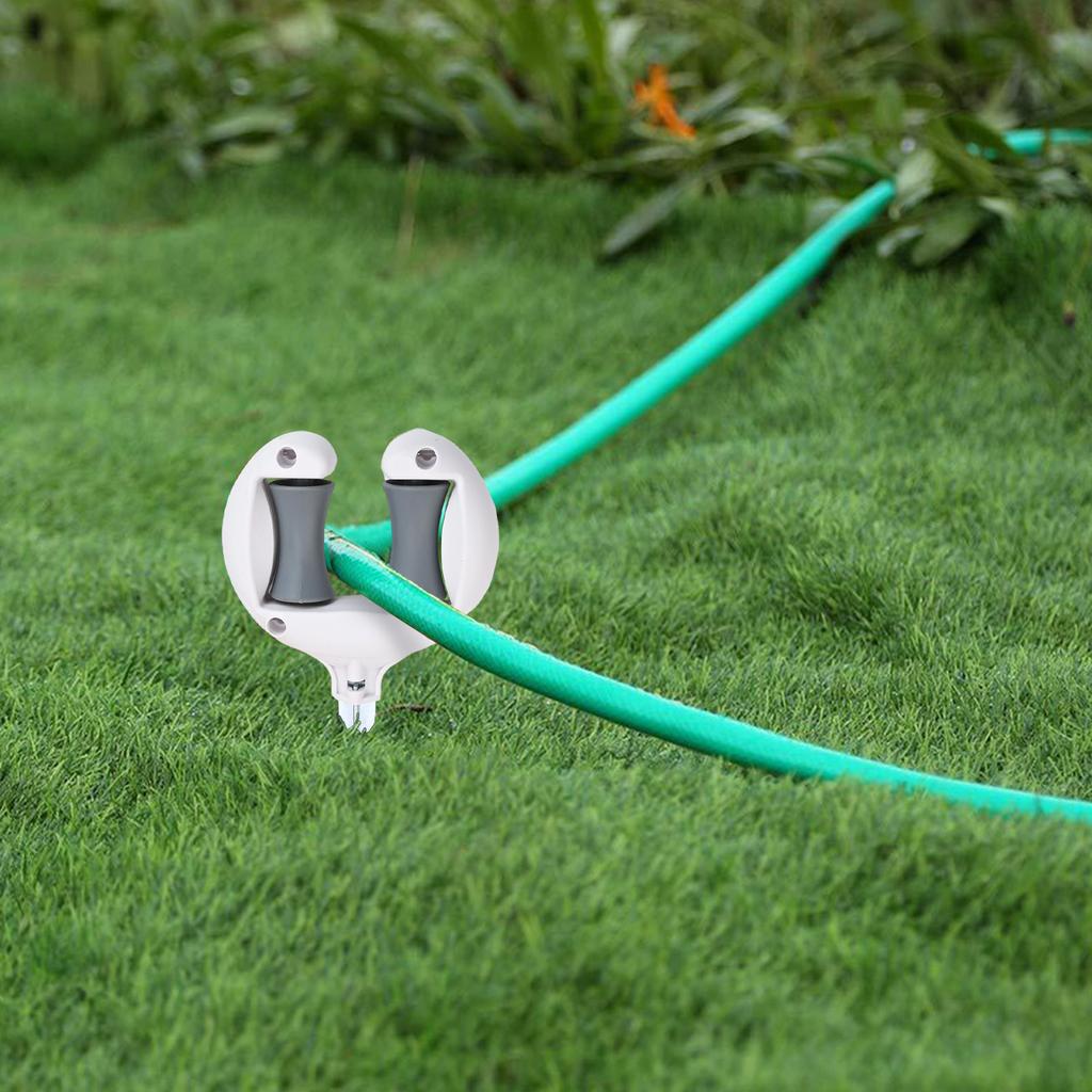 Garden Maintenance Garden Hose Guide Flower Bed Protector Metal Hose Guide Non-Damaging Design Stability For Plants
