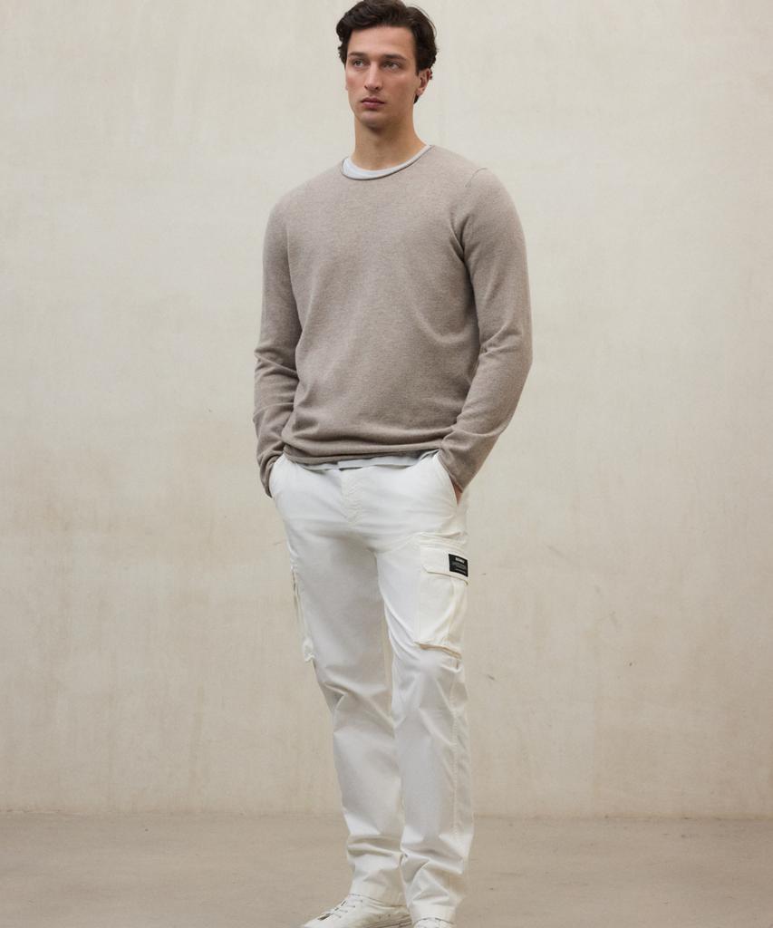 Ekoalpeu Men'S Beige Ulan Sweater