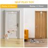 Interactive Cat Toys Hanging Electric for Indoor Cats Teaser Toy Kitten Automatic White