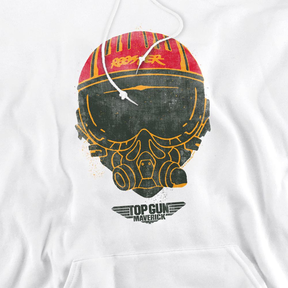 Top Gun Mens Rooster Helmet Hoodie