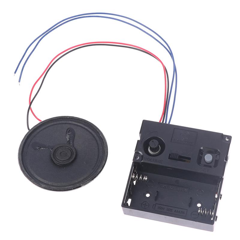 Diy Music Chime Box With Horn Chime Box For Clock Movement Clock Accessories Quartz Clock Music Box Timer