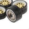 1:64 Scale Diecast Car Wheel And Tire Combo