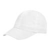 Children's White Döll Cap with Visor