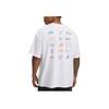 Under Armour Project Rock Soft Comfortable Versatile Short Sleeve T-Shirt Men Tops White 1389950-100