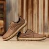 Shoes new winter British retro leather business casual board shoes big head foot wide commuter leather shoes