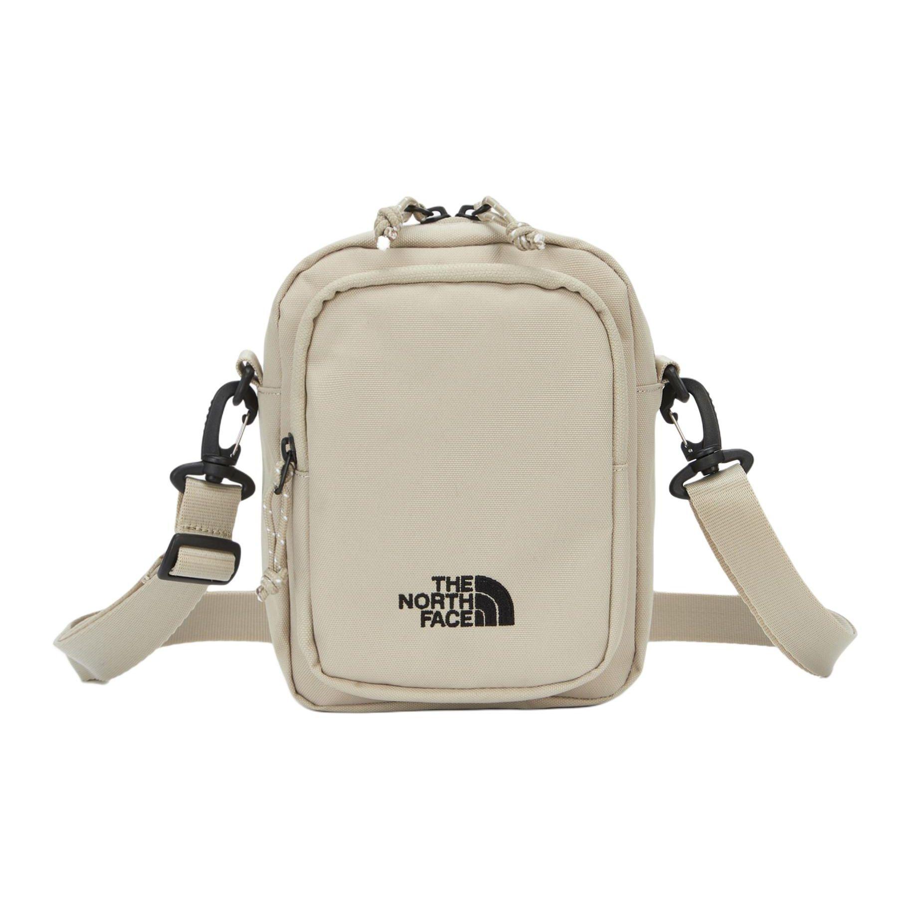 

The North Face Logo Detachable Adjustable Shoulder Strap Zipper Closure Handheld Shoulder Crossbody Bag Outdoor Unisex bags Ivory NN2PQ03K Ivory