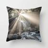 Beach Landscape Natural Scenery Printed Throw Pillow Cover Sofa Decoration Car Office Seat Cushion  Home Decor