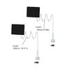 Gooseneck Tablet Mount Holder for Bed Flexible Tablet Arm Clamp for Bed Flexible Tablet Stand Lazy Arm Holder Clamp