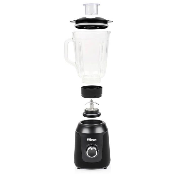 Mixeur Sur Pied - TRISTAR - BL-4482 - 350 W - Noir - Fonction Broyeur À Glace