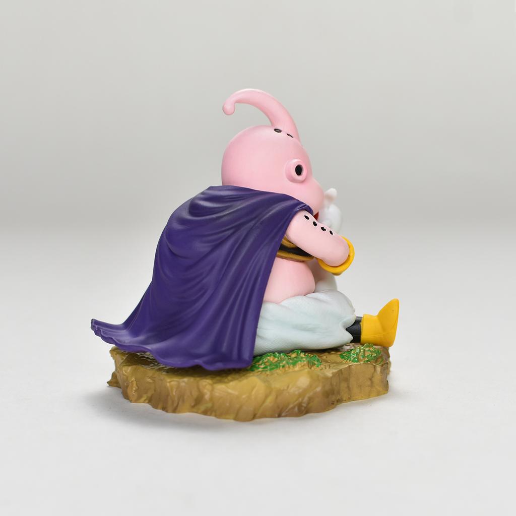 8cm Dragon Ball Majin Buu Figurki Anime Wersja Q Figurka PVC Statua Model GK Zabawki Kolekcjonerska Dekoracja Biurko Prezenty