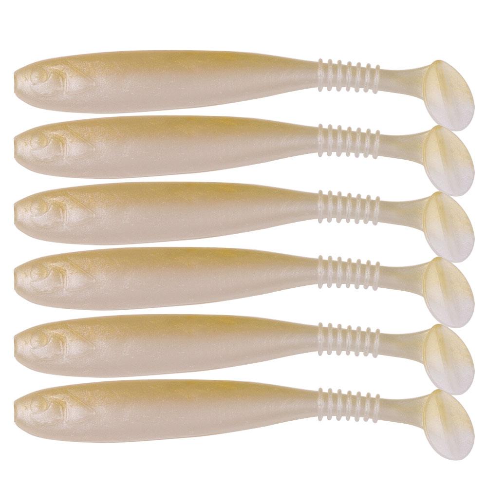 

6 шт./лот мягкие приманки силиконовая приманка 7 см 2 г товары для рыбалки морская рыбалка PVA свимбейт воблеры искусственные снасти