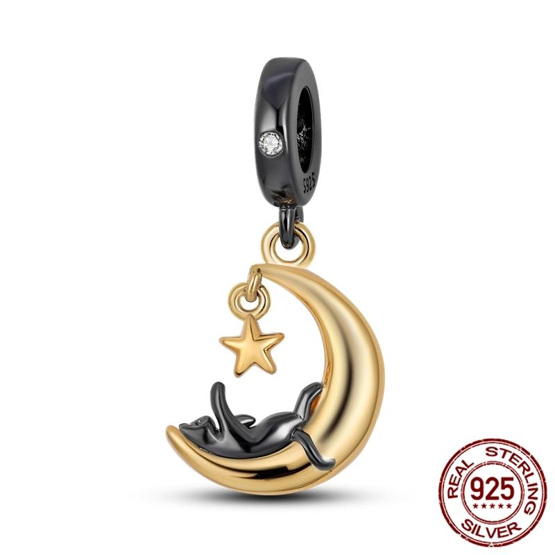 Copper Charms Beads Fit Original Pan Bracelet Making For Woman Jewelry Fashion Pendant