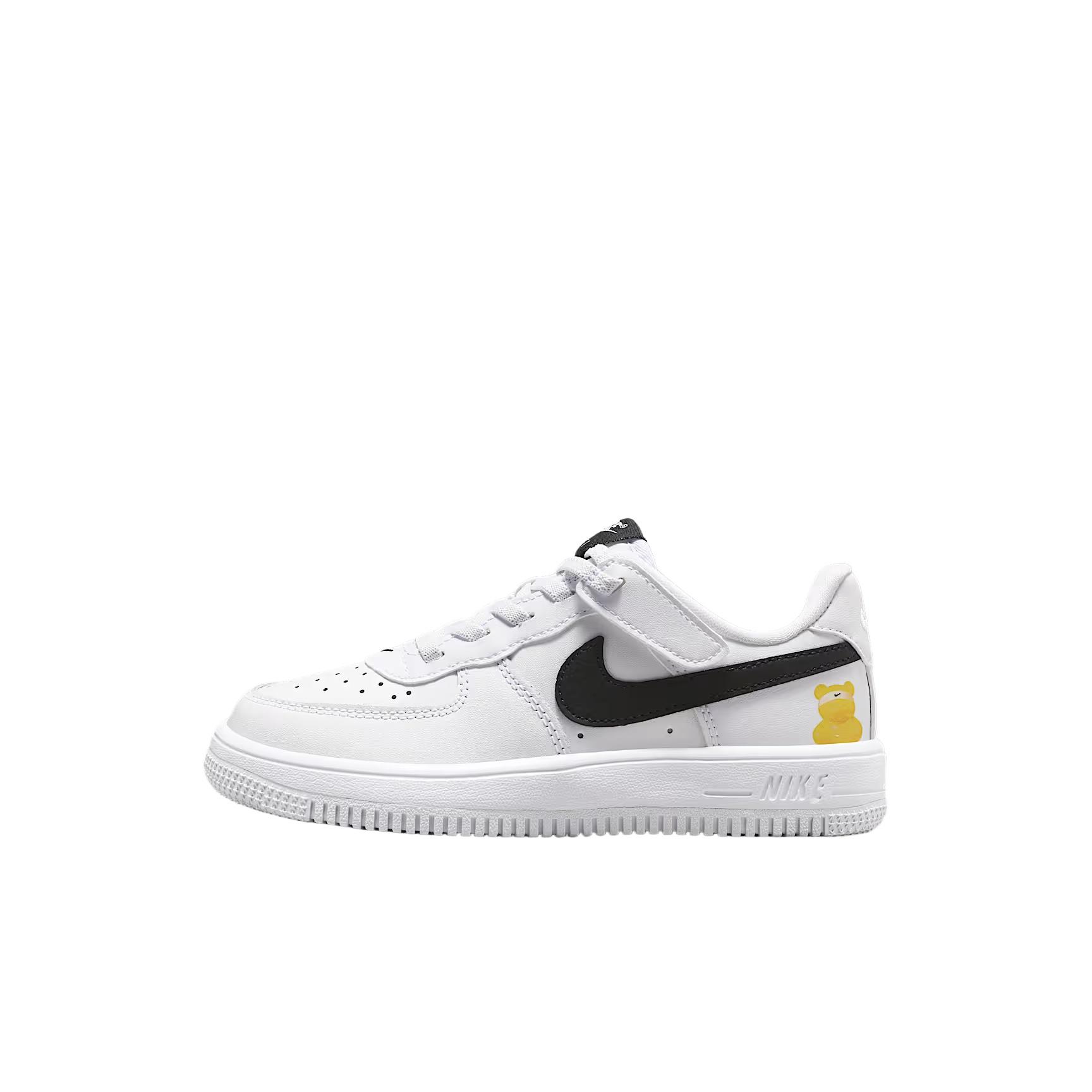 (PS) Nike Force 1 Low EasyOn  White Black  Kids  IR3985-121 EU 32