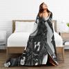 Ace Frehley The Spaceman 1951-2025 Print Blanket For Men Women Ultra Soft Kiss Band Throw Blankets for Bed Multiple Sizes