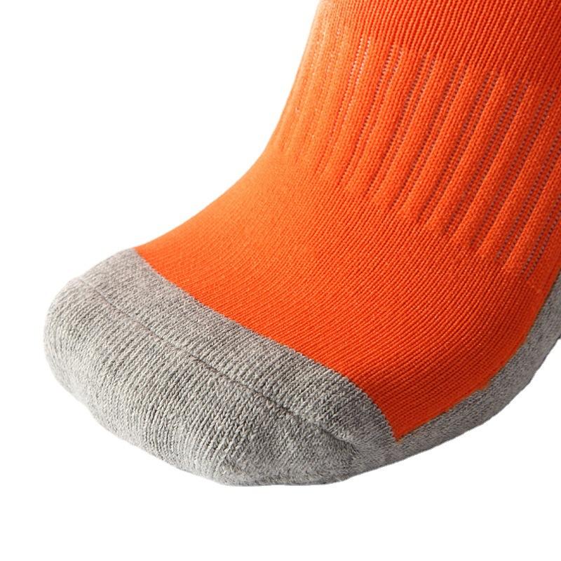 Direct Supply Of Foreign Trade Dispensing Non-Slip Football Socks, Knee Stockings, Thickened Towel Bottom, Shock-Absorbing Sports Socks