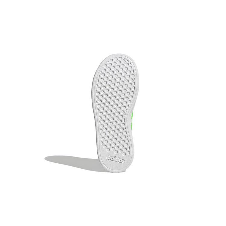 (GS) Adidas Grand Court 2.0 Lifestyle Tennis 'White Solar Green' Kids' GW6505