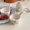 Mini Dipping Dish Ceramic Dipping Dish Small Dish Soy Sauce Vinegar Seasoning Dish Seasoning Dish Household Dipping Dish Sauce Dish