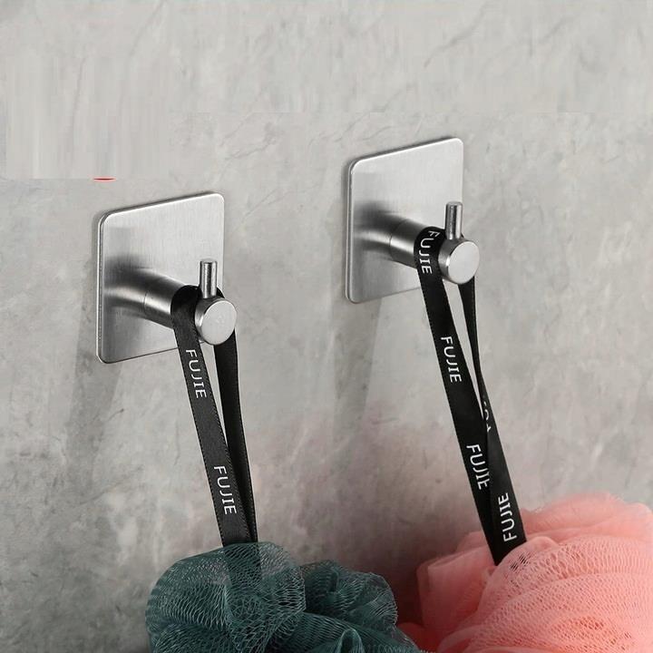 Wall-mounted Bathroom Hook Self-Adhesive Towel Holder