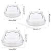 Hamster Sand Bathroom Durable Plastic Sand Bath Container Transparent Sand Box 6XDE