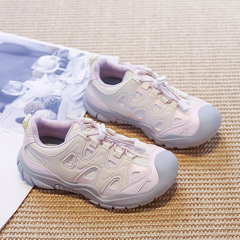 

Девичьи нескользящие спортивные туфли Легкие повседневные туфли Уличные кроссовки с мягкой подошвой для бега 37 розовый