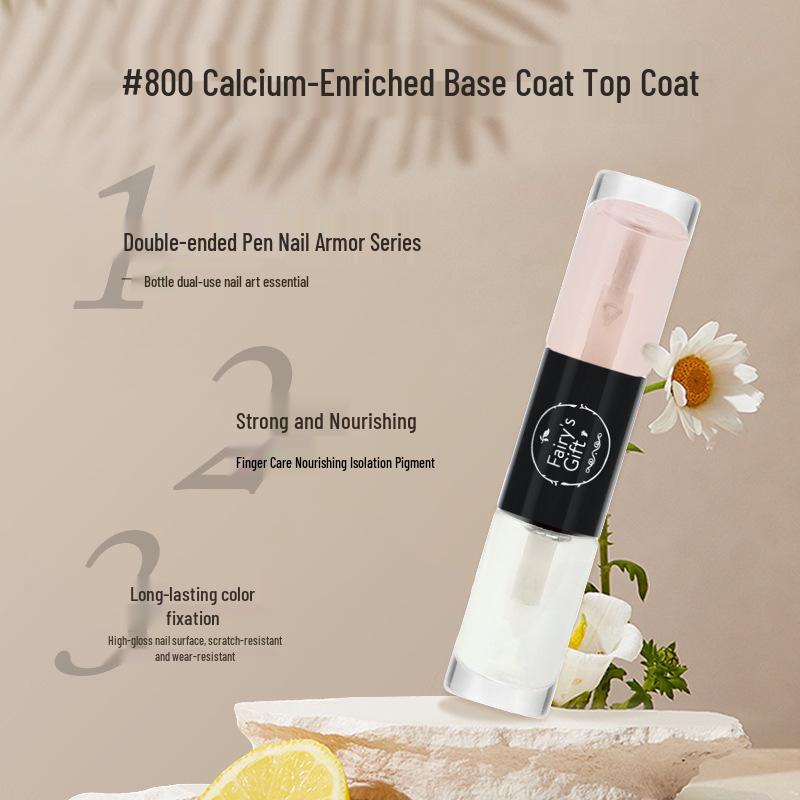 Two-Color Peelable Quick-Dry Waterproof Glitter Nail Polish Set