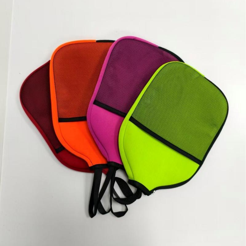 Neoprene Pickleball Paddle Sleeve Soft Lightweight Waterproof Protector Cover Storage Bag Outdoor Accessory