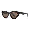 Loewe Ultraviolet Protection Acetate Cat Eye Sunglasses Unisex Sunglasses Black G821MN0X011100