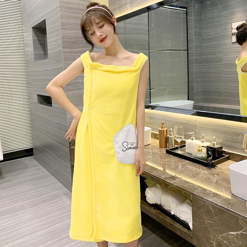 Osuška Catties velikosti Plus 90-180, nositelná, pro ženy, dospělé, sling, koupelová sukně měkčí než čistá bavlna, rychle absorbuje vodu a nepadá chlupy.