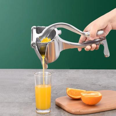 Aluminum Alloy Manual Juice Squeezer Hand Pressure Design Pomegranate Orange Lemon Sugar Cane Essential Kitchen Bar Fruit Tool