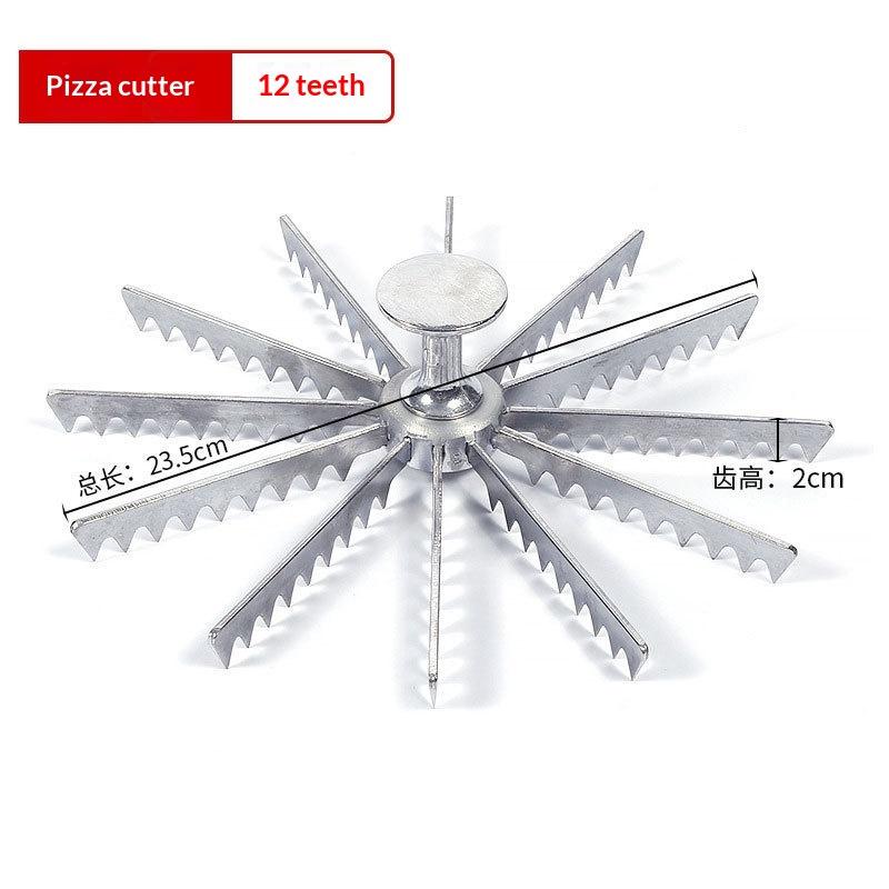 Aluminum Alloy Pizza Slicer Sharp Blades Food Grade Material For Home Kitchen Baking Pizza Making