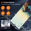 2PCSScreen Protector for Honor 100 90 80 70 60 50 Tempered Glass 9H 3D Curved Protective Anti Scratch Fingerprint Scan Bubble free