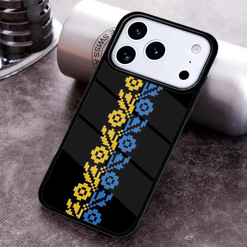 Vintage Ukrainian Flag Of U=kraine Retro Style Phone Case For iPhone 17,16e,15,14,13,12,11,Mini,Pro,MAX soft Silicone Cover