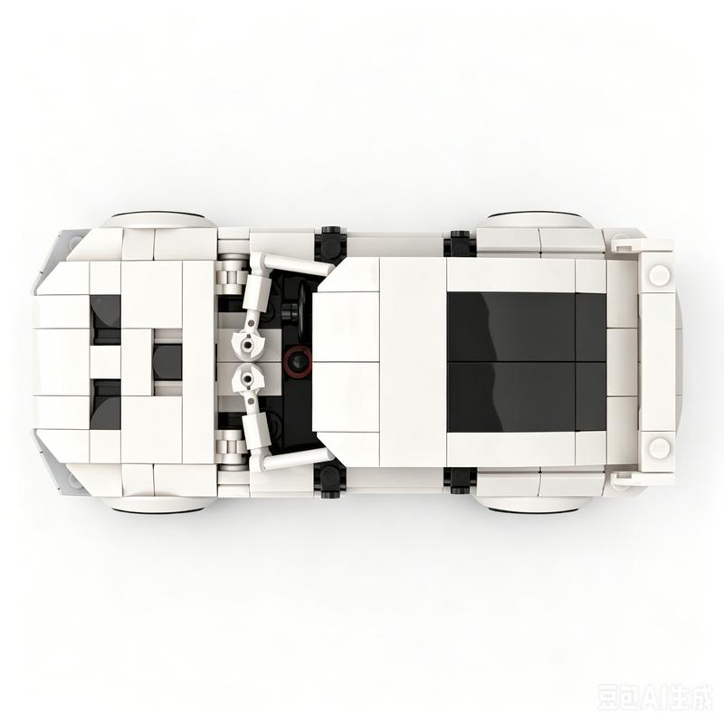 404PCS  Sports Car MOC Model Building Blocks Custom Puzzle DIY Assembly Educational Collection Birthday