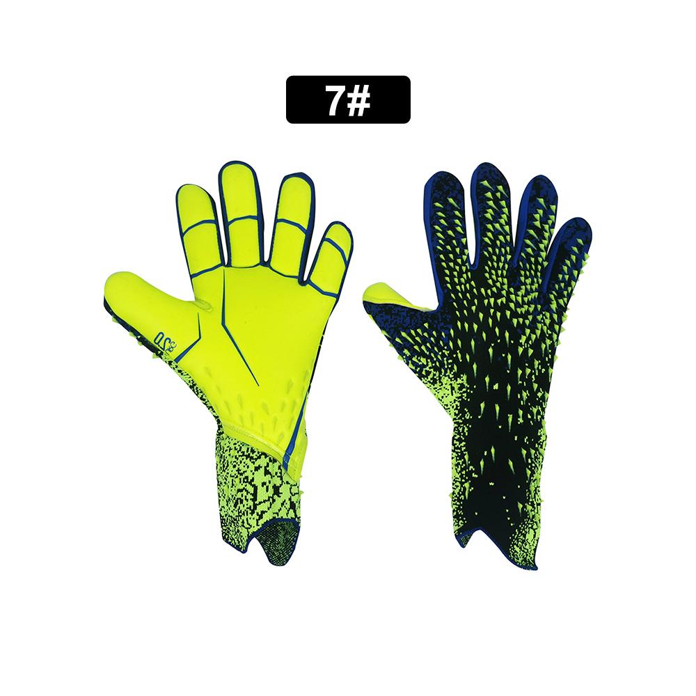 Goalkeeper Gloves Strong Grip for Soccer Goalie Goalkeeper Gloves with Size 6/7/8/9/10 Football Gloves for Kids Youth and Adult