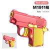 Mini Gravity Printing 1911 Children'S Toy Guns Model Fidget Toy for Kids Adults Stress Relief Toy Children Decompression Gift
