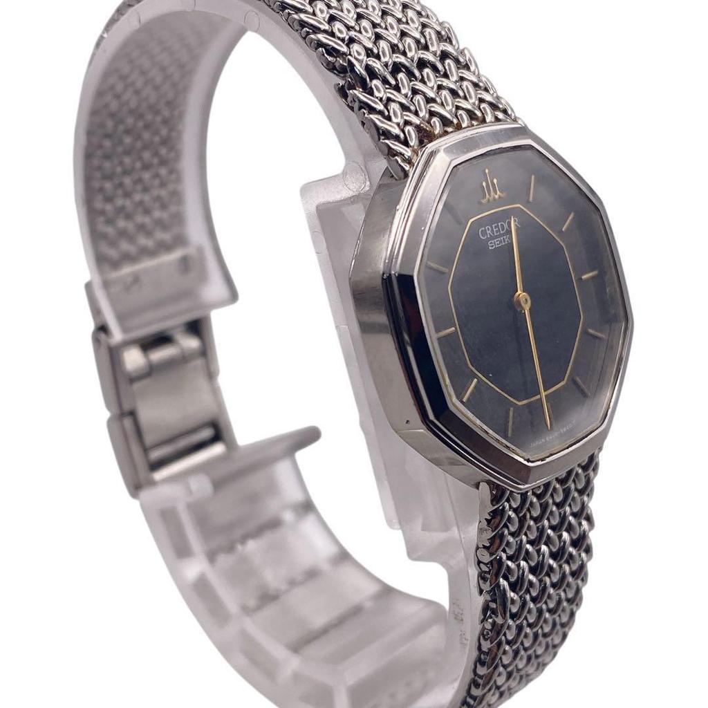 [USED] SEIKO CREDOR Octagon Women's Watch 786 with Box